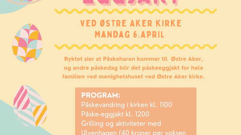 Påskeeggjakt ved Østre Aker