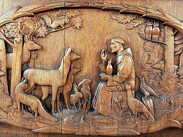 "Han talte til fuglene og til dyrene"