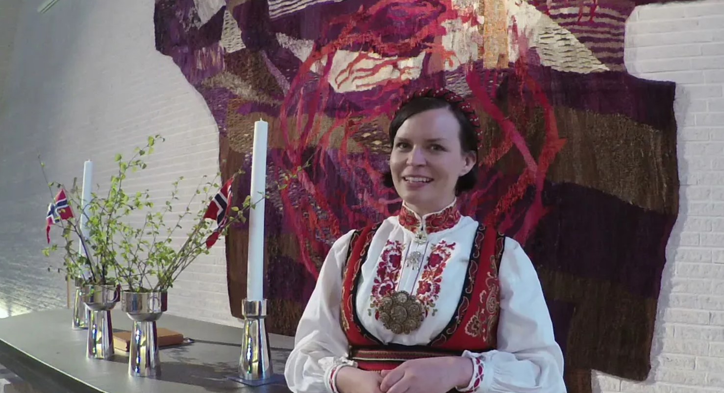 Sara Aimée Smiseth i Haugerud kirke