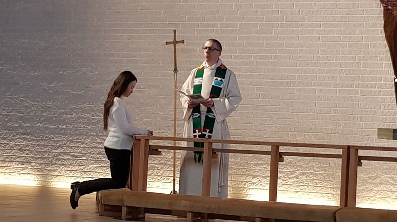 Fra innsettelse i Haugerud kirke 10. februar 2019