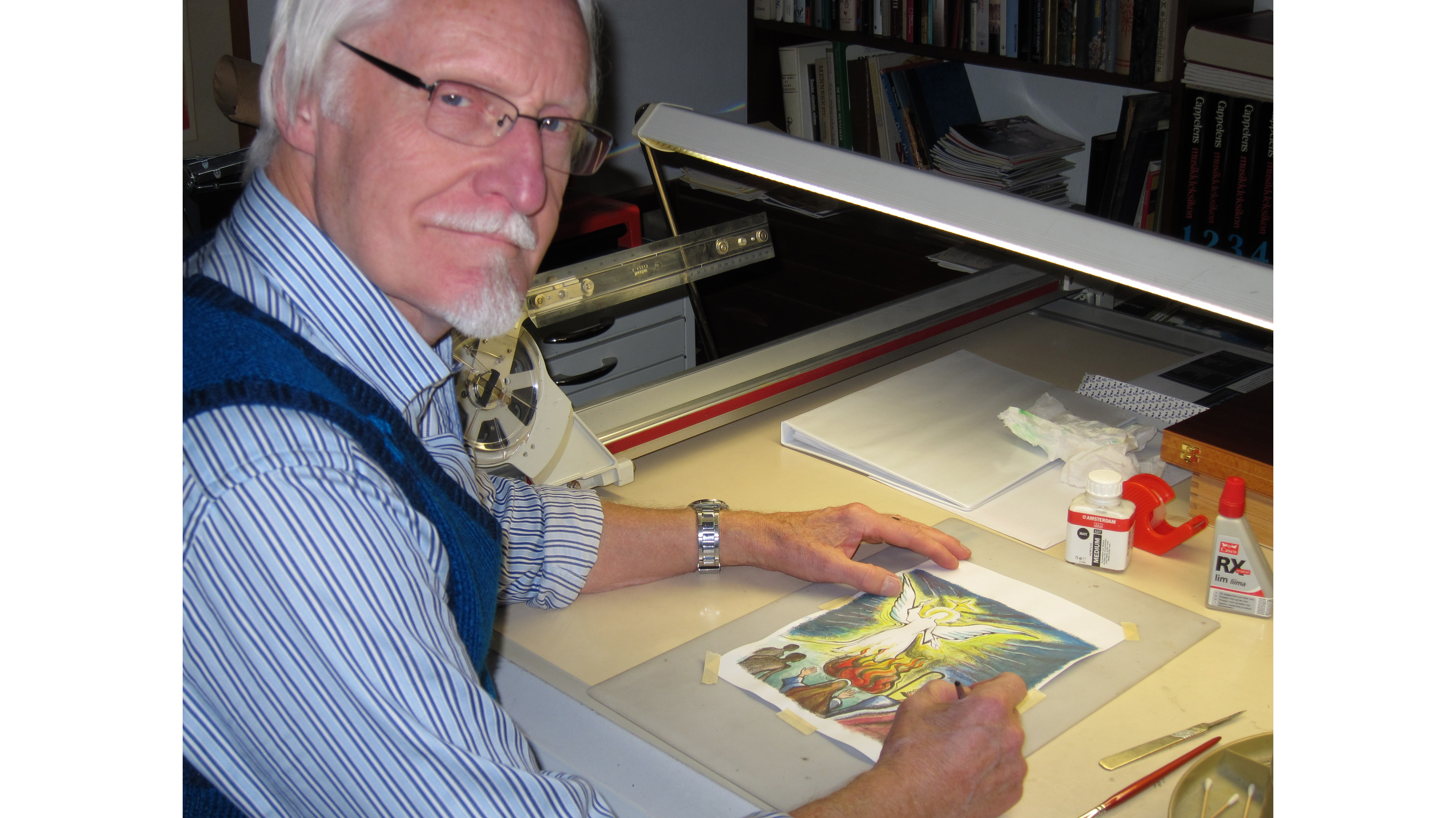 Thore Haukner er 80 år