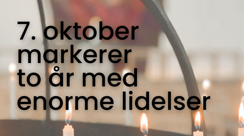 Tenn et lys for fred