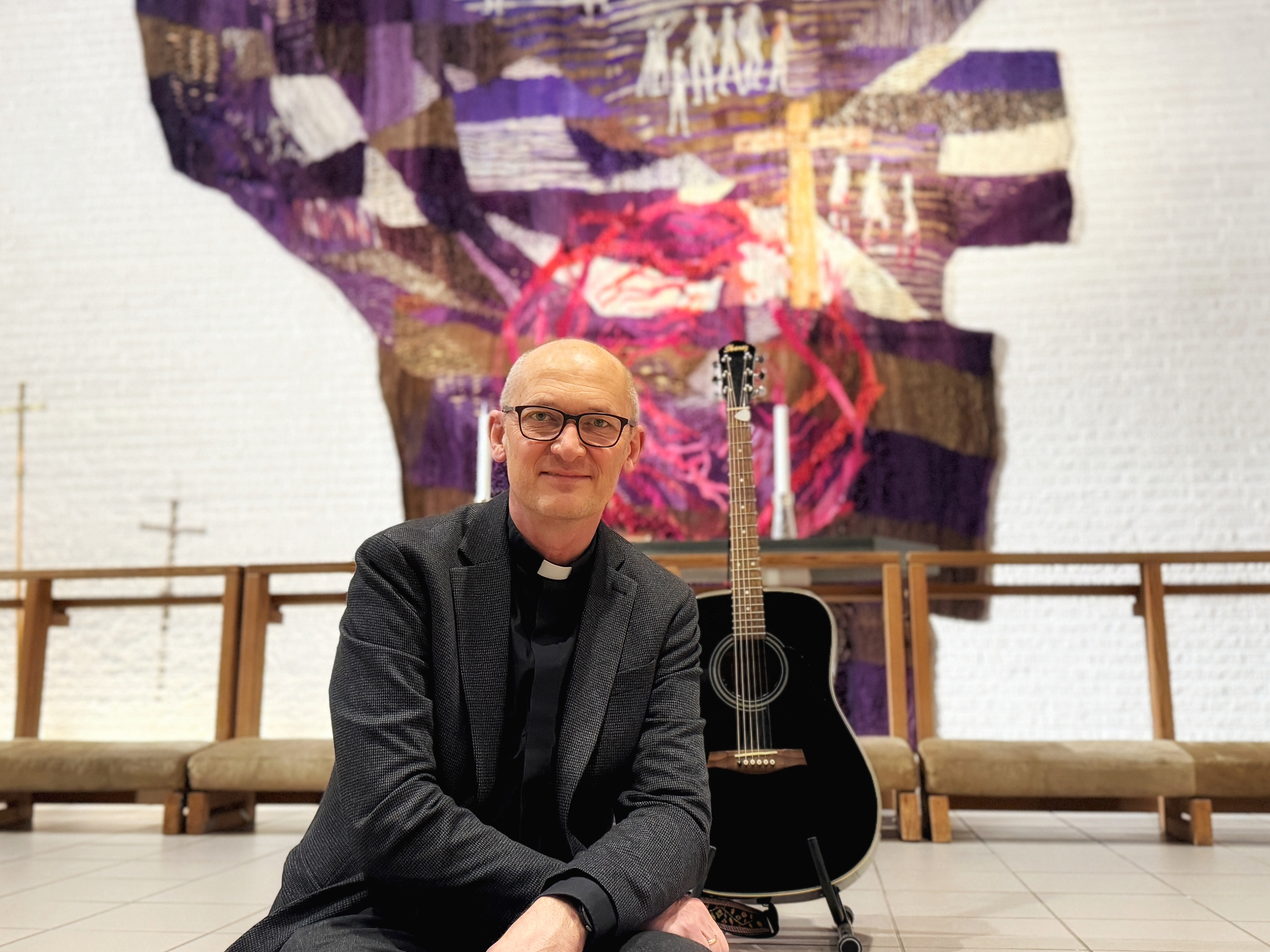 Innsettelse av ny sogneprest Thomas Berbom