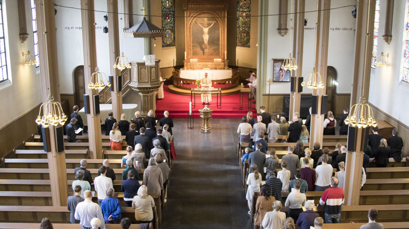 Gudstjeneste i Sofienberg kirke 19. april 2015