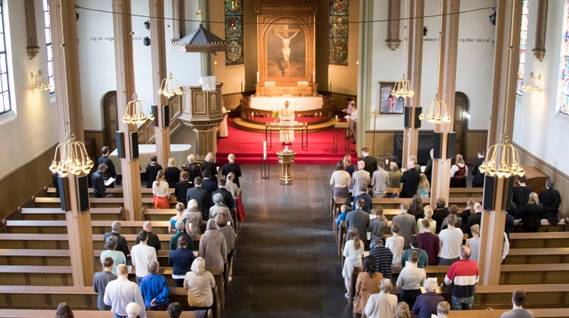 Gudstjeneste i Sofienberg kirke 19. april 2015