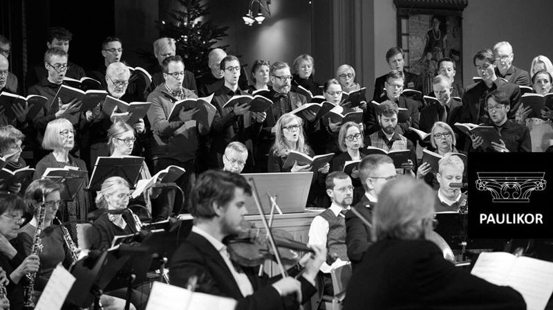 Fra Paulikors konsert med Mozart Requiem våren 2018