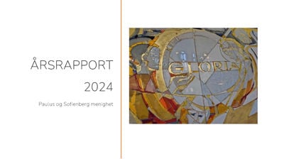 Menighetens årsrapport 2024