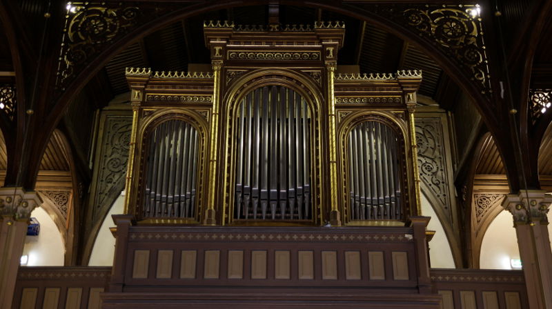Orgelet er bygget av orgelbyggeriet Eule i Tyskland og innviet i mars 2014