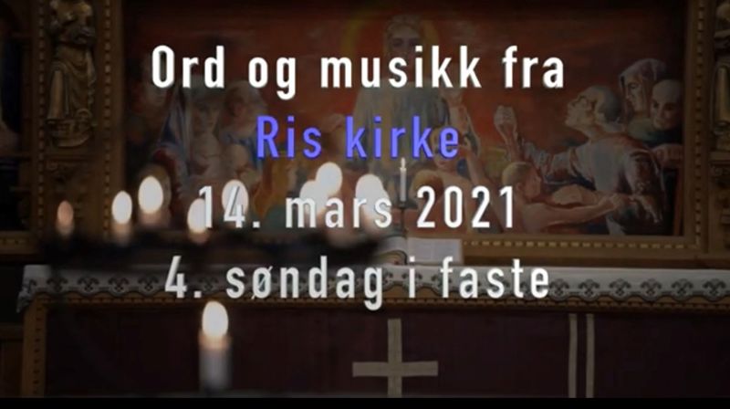 4. søndag i faste 14. mars