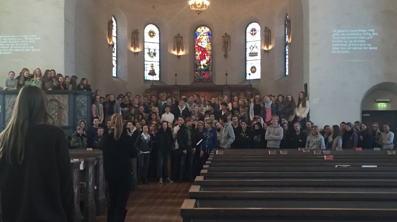 Konfirmant i Ris kirke