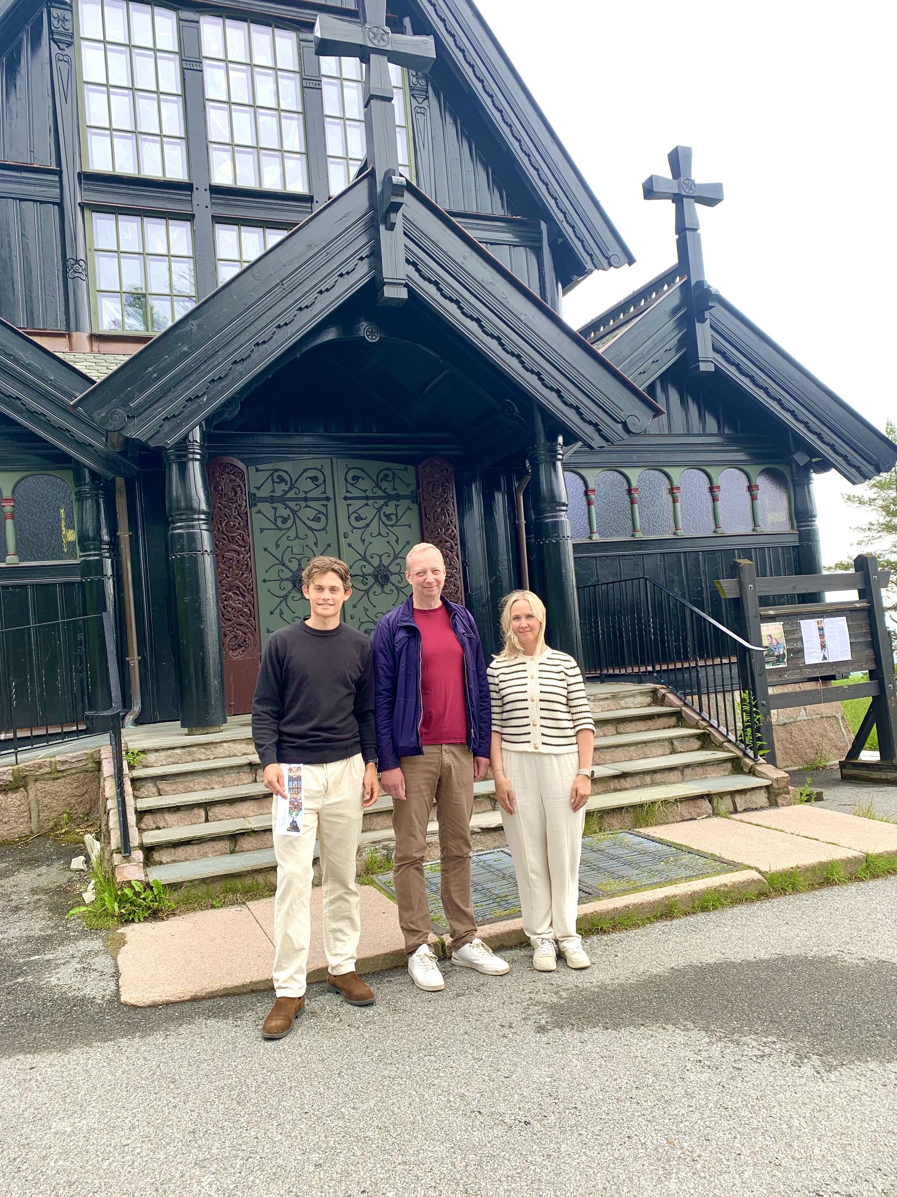 Godt besøk i sommeråpent kapell i Holmenkollen