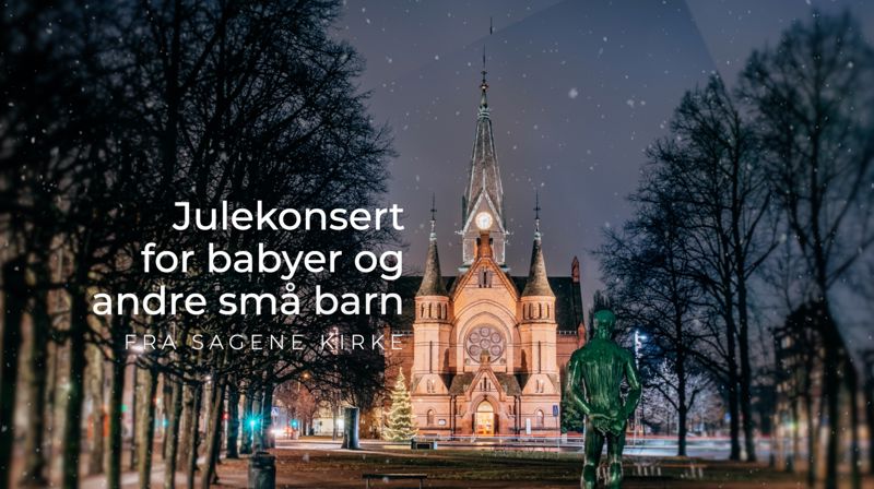 Julekonsert for babyer og andre små barn