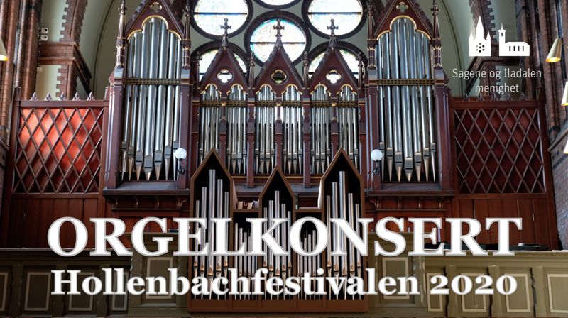 Orgelkonsert lørdag 2. mai