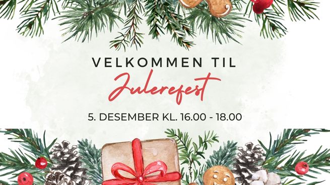 Velkommen til juletrefest