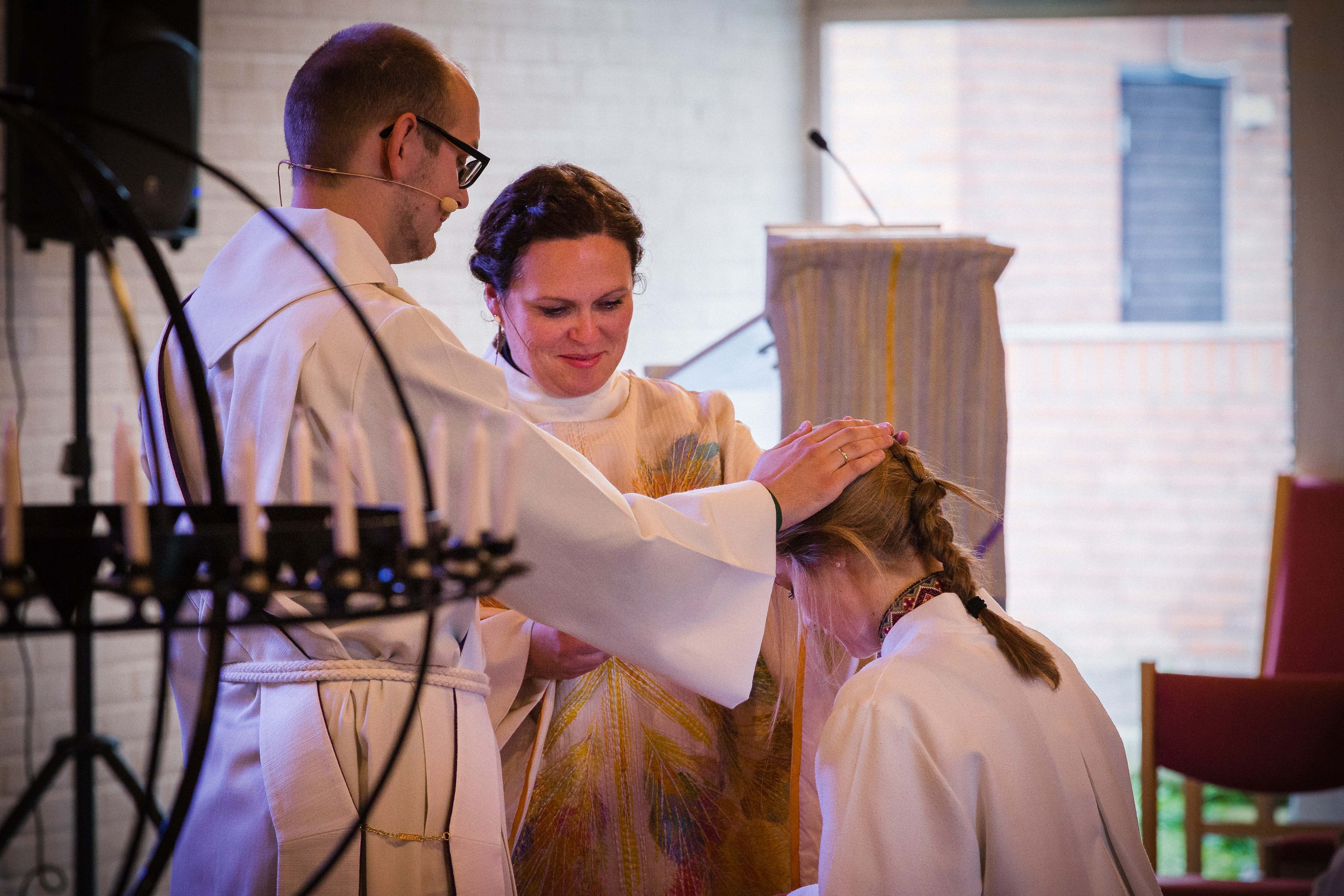 Program for konfirmasjonsgudstjenesten mars 2021