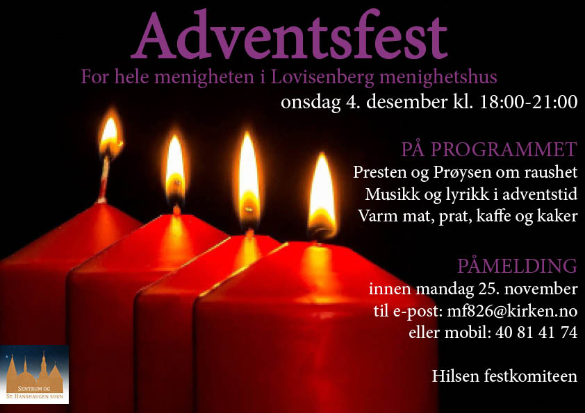 Adventsfest for menigheten
