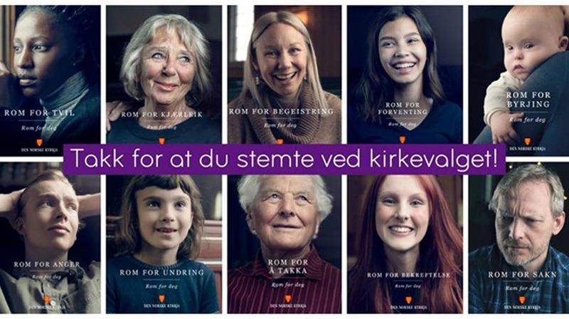 Valgresultater: Menighetsrådsvalget 2019