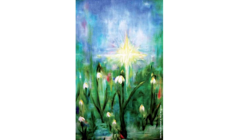 Mari Wirgenes  Utsnitt av påskeillustrasjon