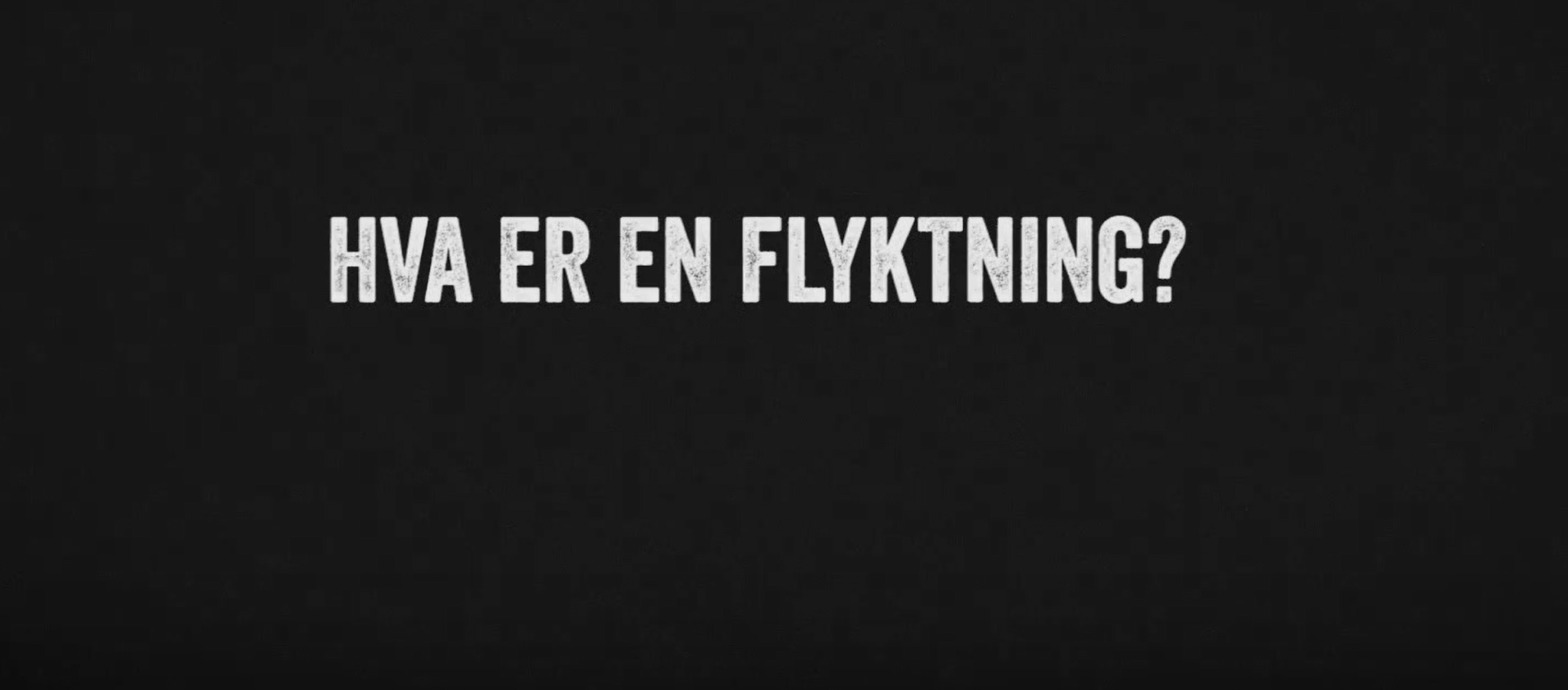 Hva er en flyktning?