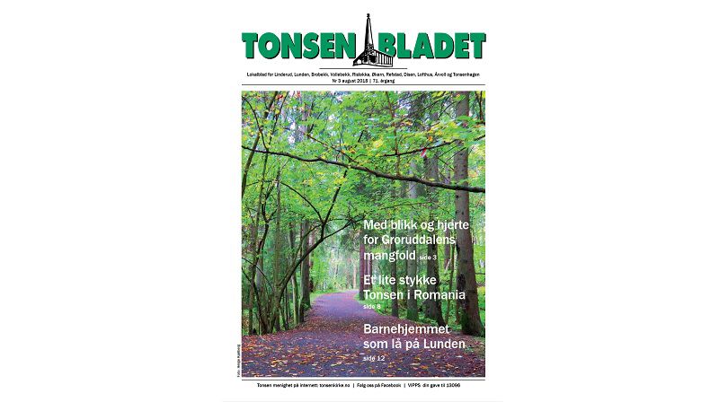 Tonsenbladet nr 3 2018.