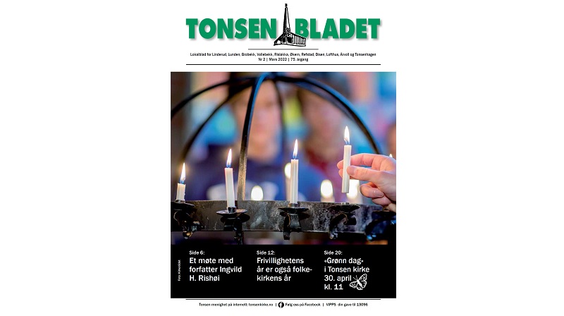 Tonsenbladet nr 2 April 2022