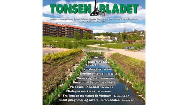 Tonsenbladet nr 3, august 2015