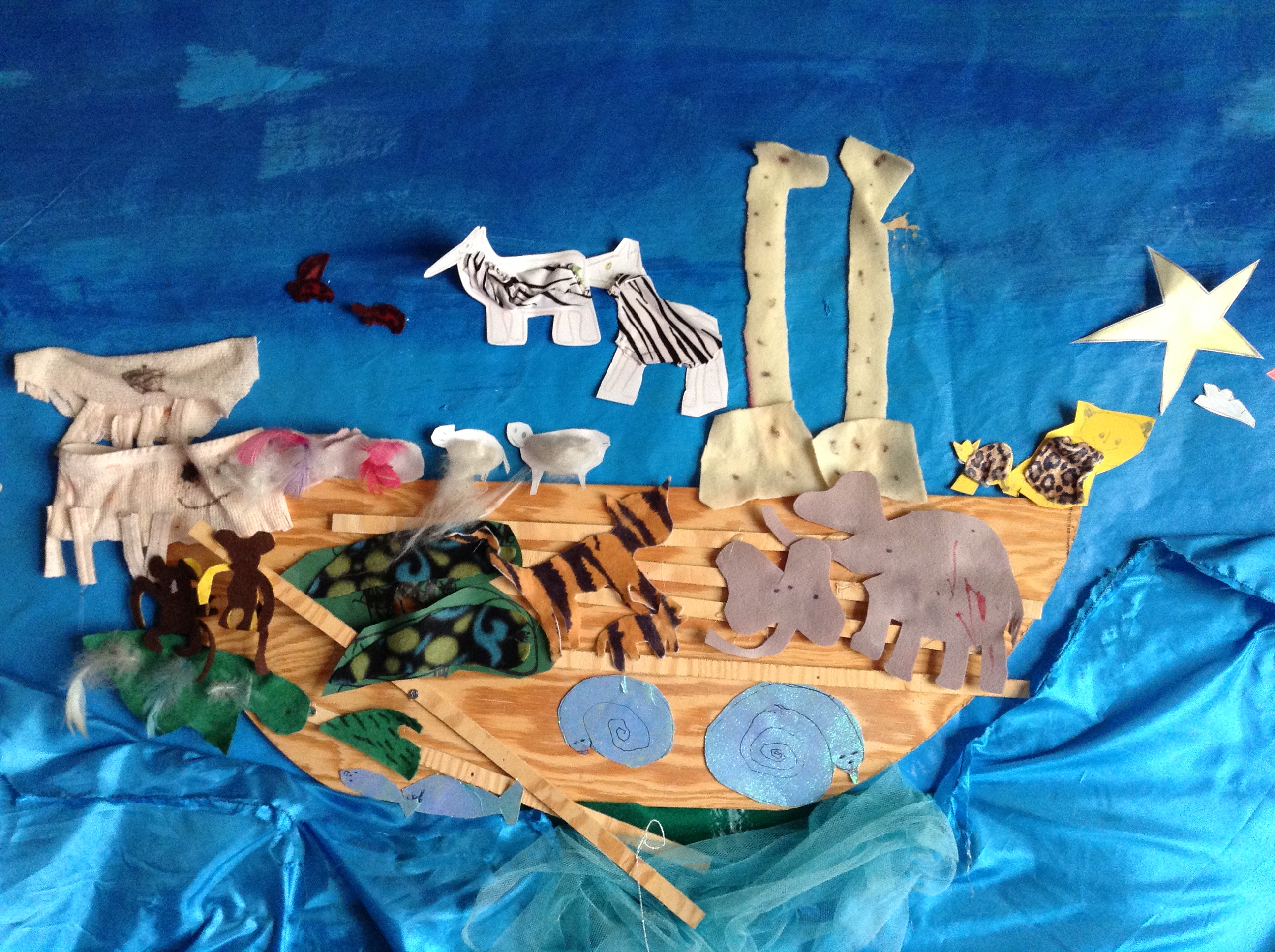 Noas ark. Hjemmelaget.