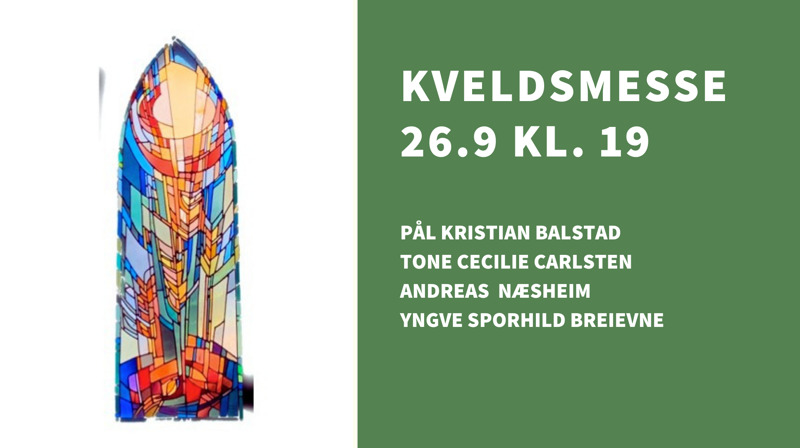 Kveldsmesse i Trefoldighetskirken