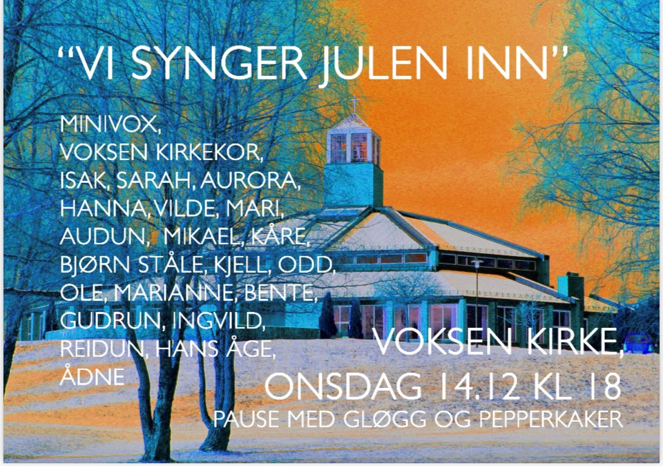 Vi synger julen inn