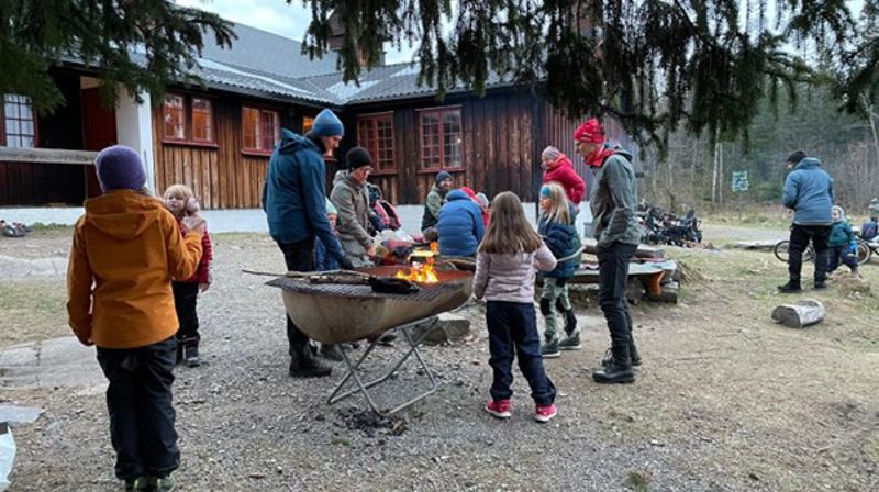 Familietur til Nordmarkskapellet