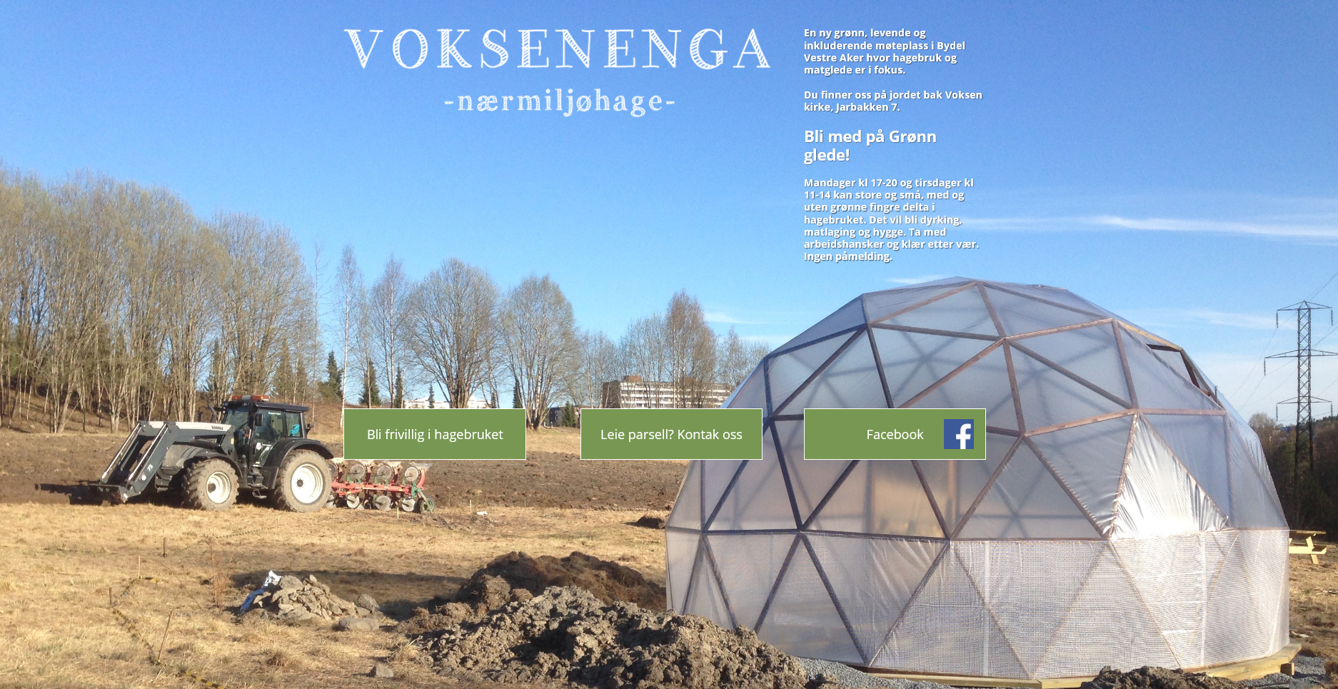 Åpen hage dag i Voksenenga 19.august