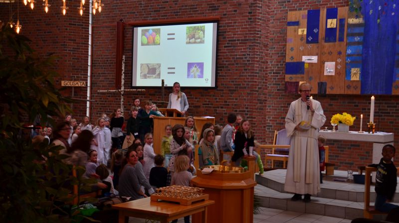 Barnas påskedag 16. april - Familiegudstjeneste kl 11