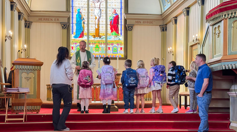 Ranselbøn for småskulestartarane