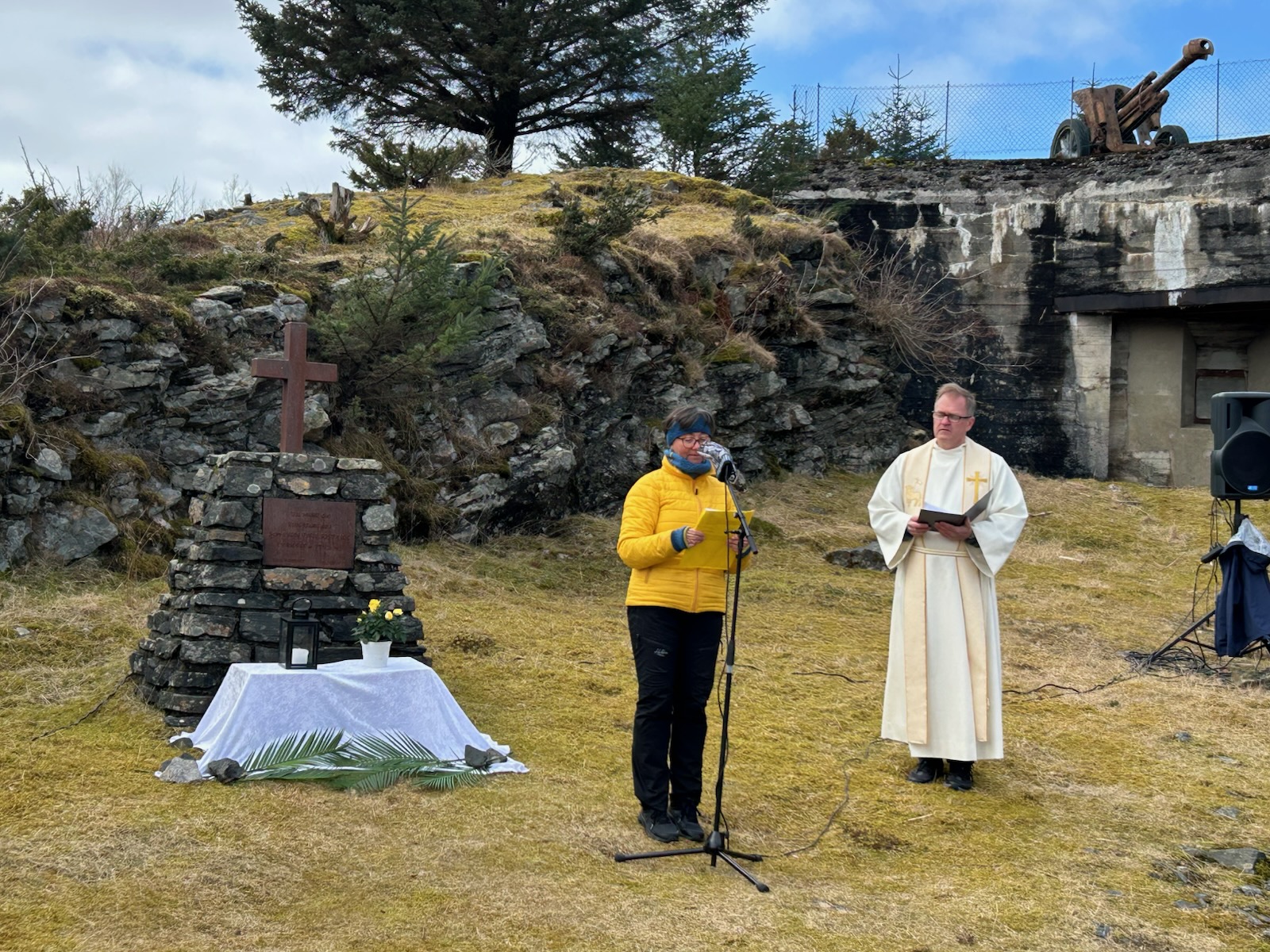 Påskeglede på Fjell festning