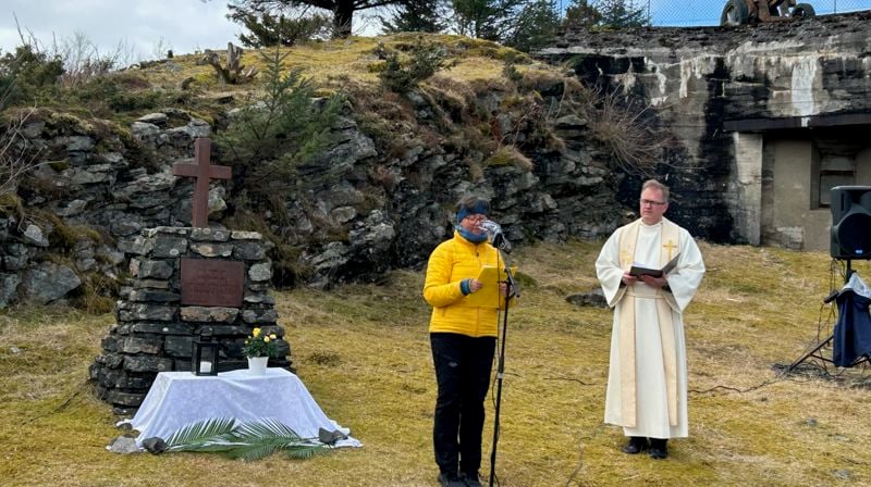 Påskeglede på Fjell festning