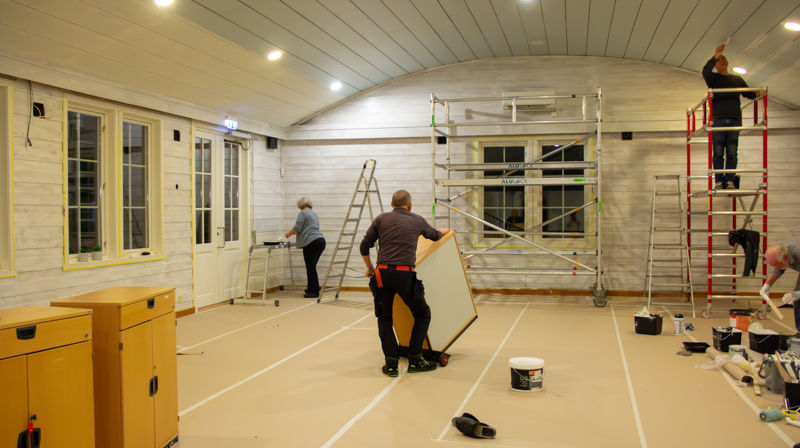 Eit løft for kyrkjelydssalen