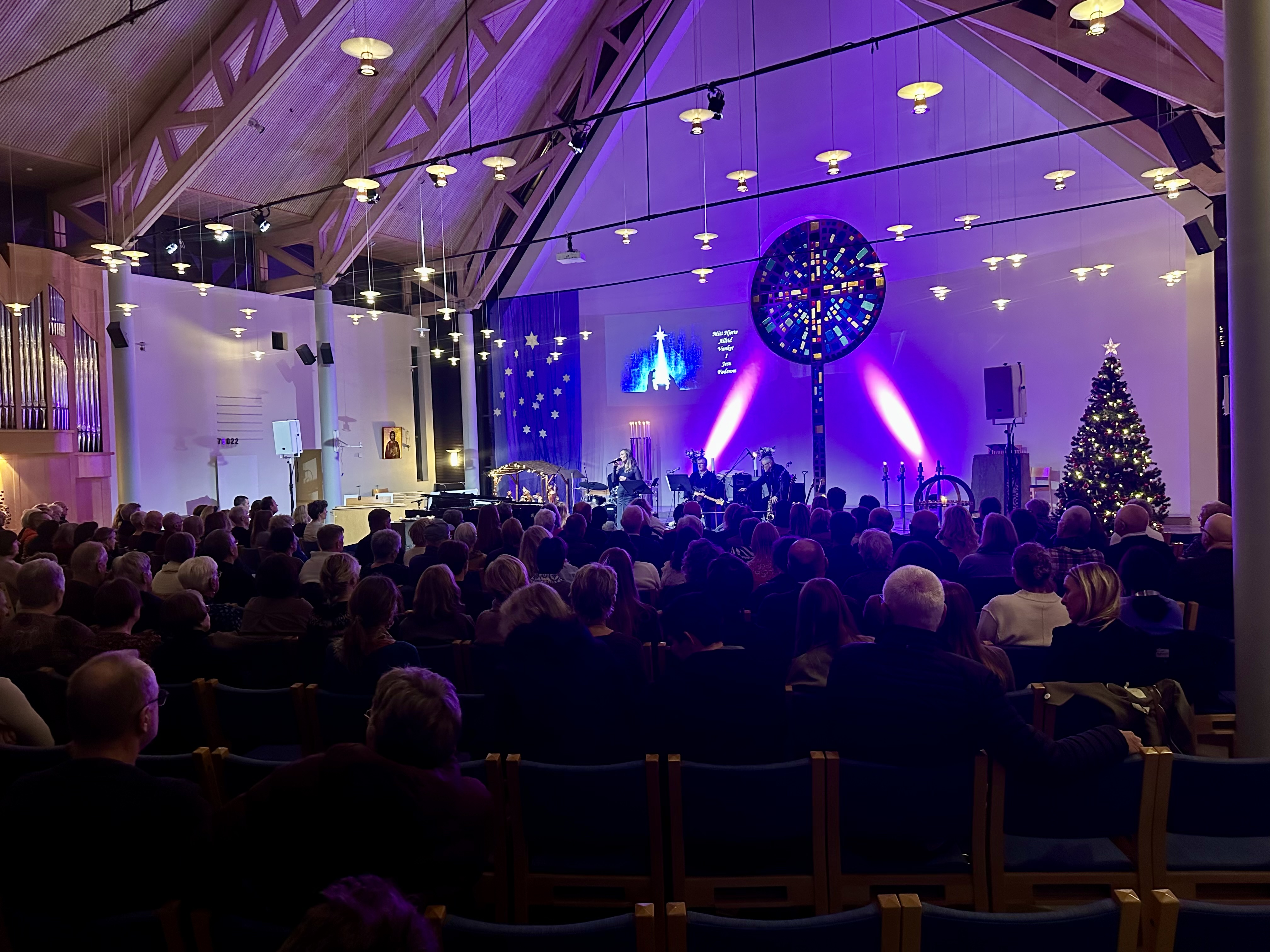 Ramp julekonsert når nye høgder