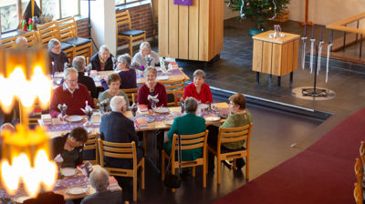 Starta adventstida med fellesskap