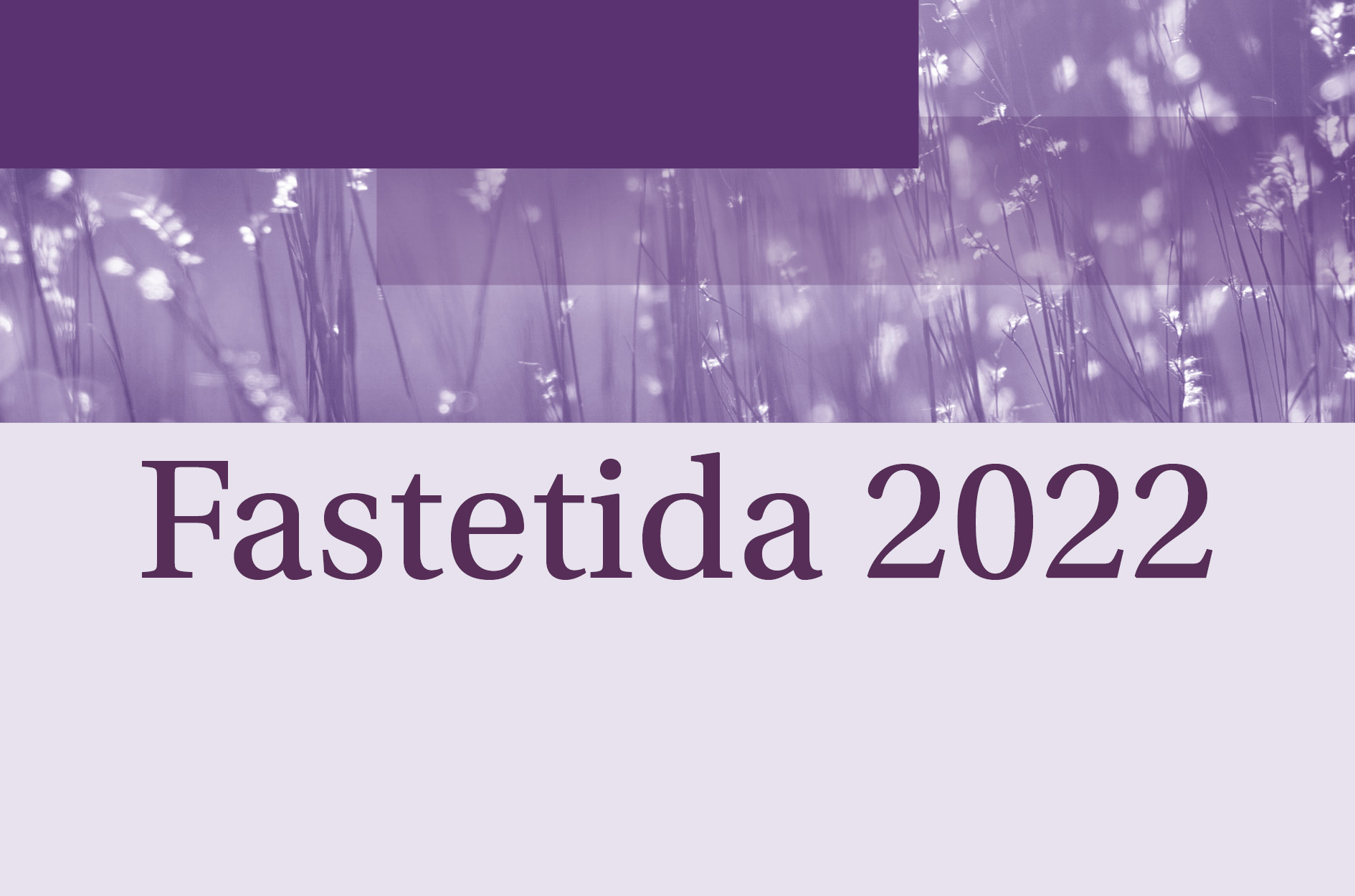 Fastehefte 2022