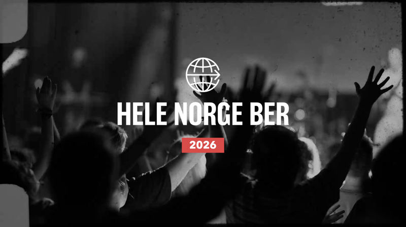 Bønestafetten «Heile Norge ber» kjem til Blomvåg kyrkje