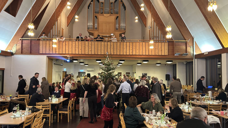 Juletrefest for store og små