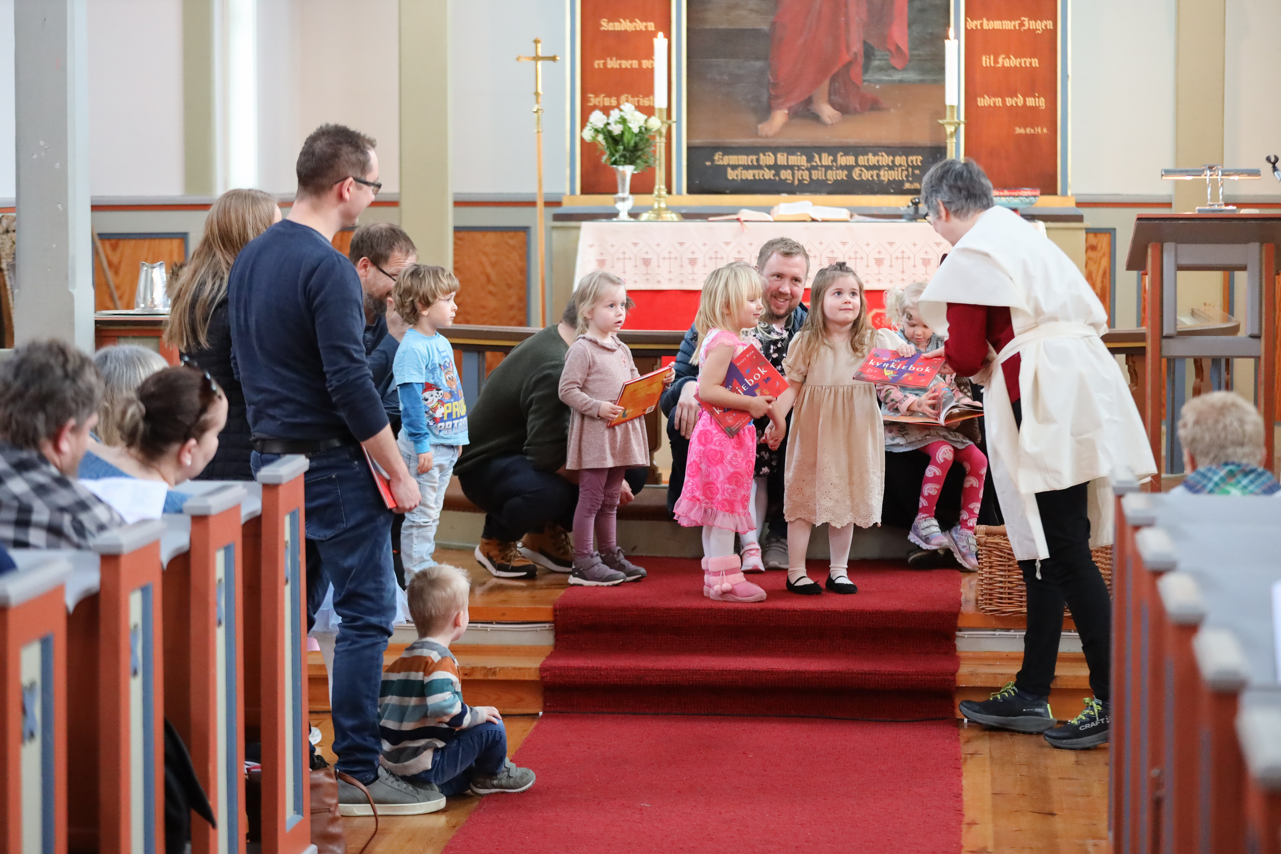 Utdeling av 4-årsbok