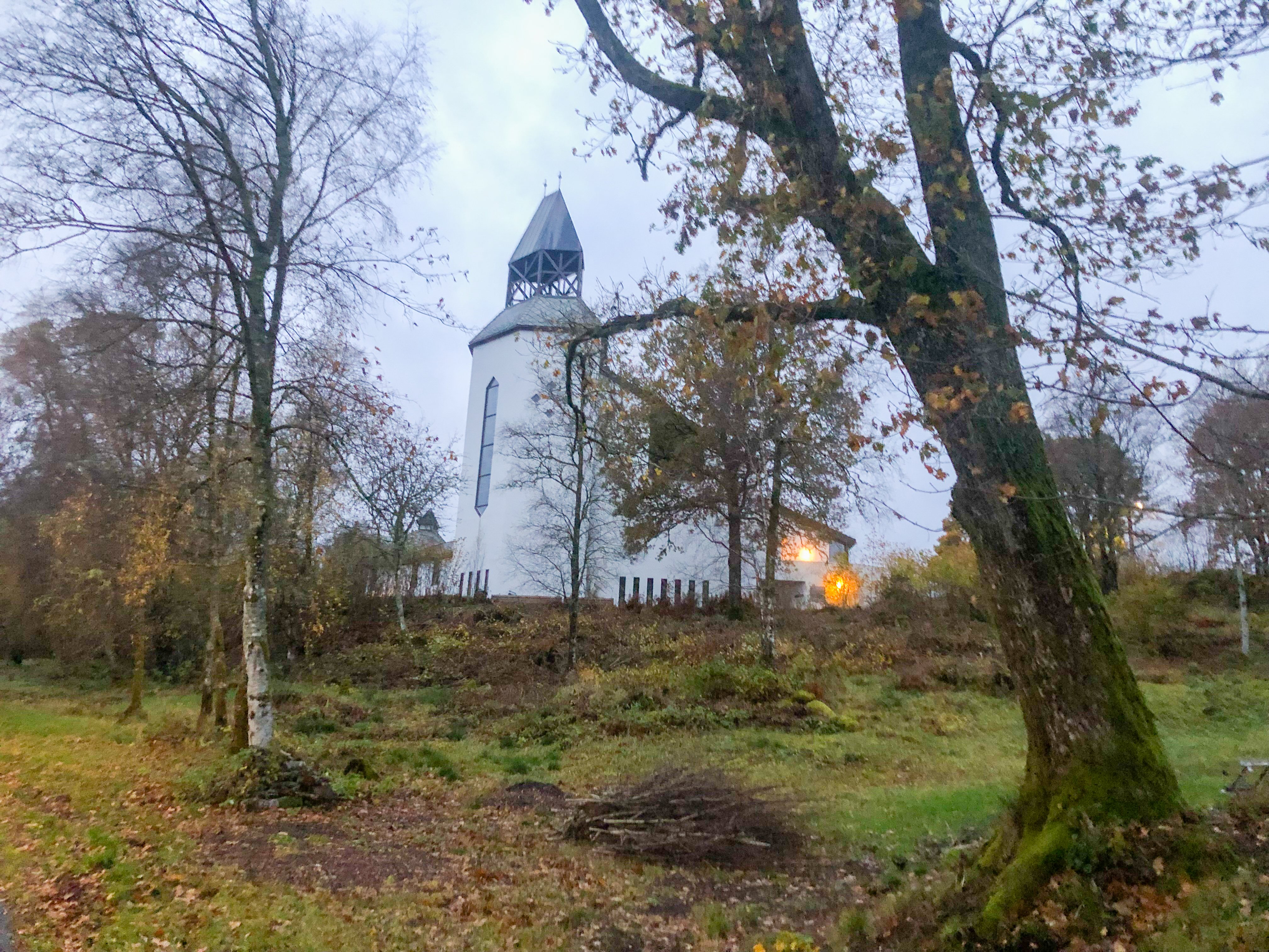 Kyrkjepark i Klokkarvik