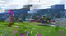 Foto Saskia Aleida Van Veen. Hegge kyrkje når «groren ein gong er mogen.».