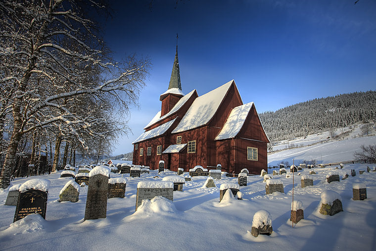 Hegge kyrkje foto: Tor Arne Solberg