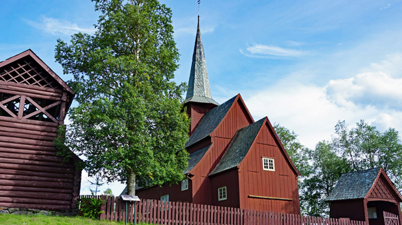 Hegge Stavkyrkje / Foto: Saskia A Van Veen
