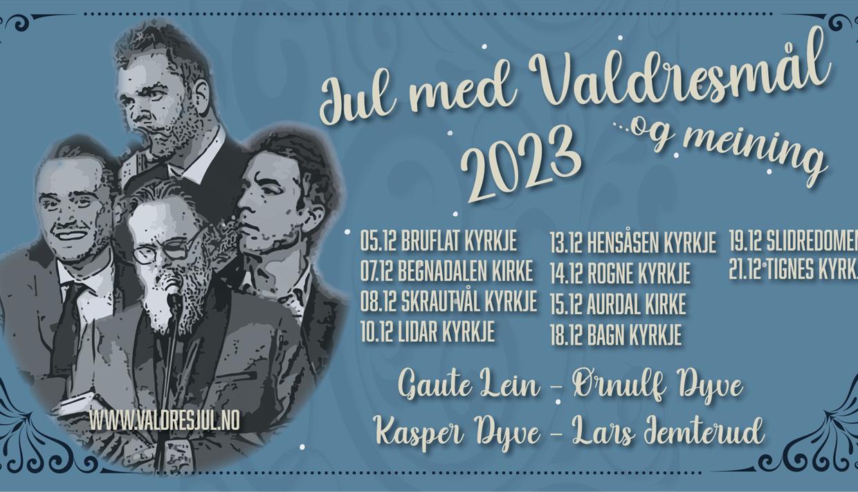Jul med Valdresmål og meining