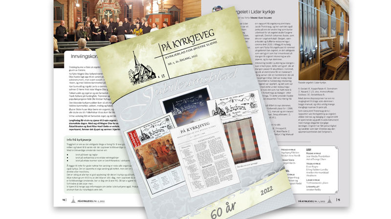 På kyrkjeveg påskenummer og jubileumsutgåve 2022