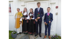 Årets konfirmantar Foto: Bengt Holar