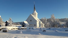 Volbu kyrkje foto: Carl Philip Weisser